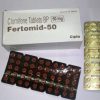 Buy Fertomid-50 [Clomifene 50 mg 10 piller]
